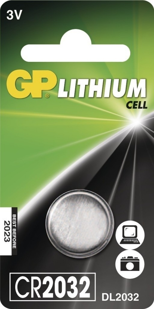 reputatie Vertrouwen buitenste GP CR2032 Lithium Knoopcel batterij - M-battery