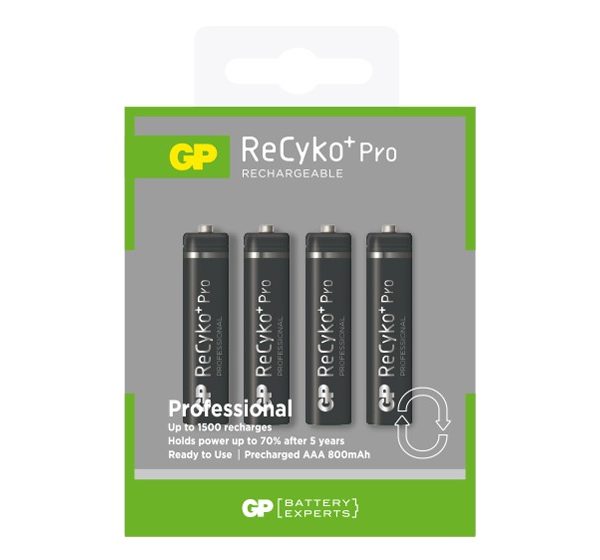 GP ReCyko+ Professional AAA oplaadbare Ni-MH batterij