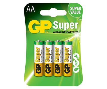     GP Super Alkaline AA Mignon penlite, blister 4
