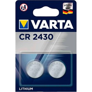 Varta CR2430 lithium knoopcel batterijen, blister 2
