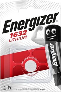Energizer CR1632 Lithium knoopcel, blister 1
