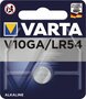 Varta V10GA / LR54 alkaline knoopcel blister