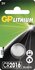 GP lithium knoopcel CR2016 blister